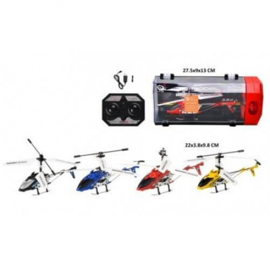 Вертолет с гироскопом на радиоуправлении 4 цвета - фото 1