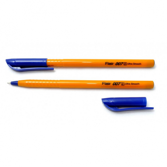Синяя шариковая ручка Flair Orange 873 - фото 1