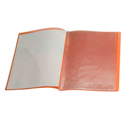 Оранжевая папка с файлами Optima O32122-06 А4 «Flex» - фото 2