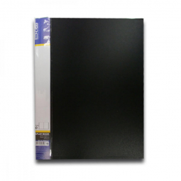 Черная папка с файлами А4 Economix E30604-01