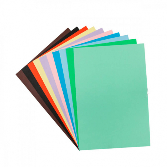 Бумага цветная А5 10 листов Kite «Jolliers» двухсторонняя - фото 2