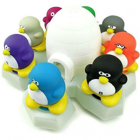 Игрушки для ванной «Пингвины» 8 штук 23003 - фото 2