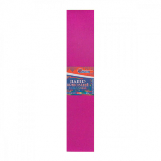Бумага гофрированная Krepina темно-розовая  599935 - фото 1