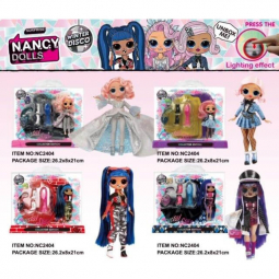 Игровой набор с куклой «Nancy dolls» 4 вида NC2404