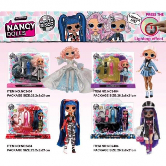 Игровой набор с куклой «Nancy dolls» 4 вида NC2404 - фото 1