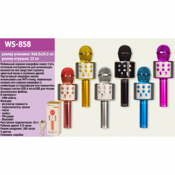 Микрофон караоке с USB WS-858
