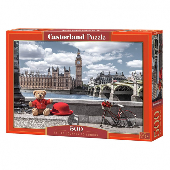 Пазлы «Маленькое путешествие в Лондон» Castorland 500 элементов (B-53315) - фото 1