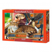 Пазлы «Кот Фозергилл» Castorland 500 элементов (В-53476)