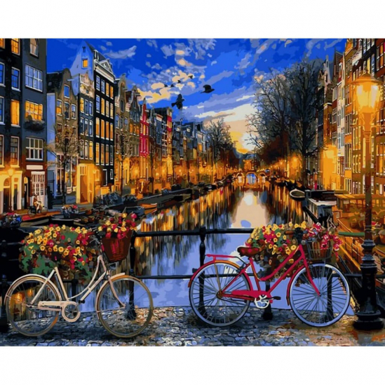 Картина по номерам «Амстердам» 40-50 см 9506 - фото 1