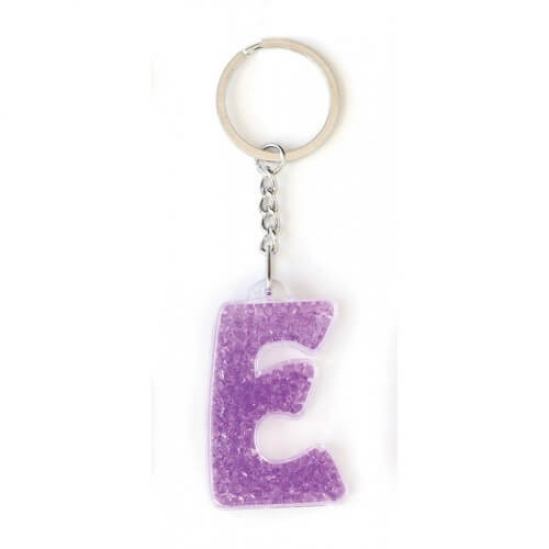 Брелок YES буква «Е» фиолетовая 554259 - фото 1