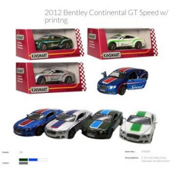 Модель легковая Kinsmart  KT5369FW «2012 Bentley Continental GT»