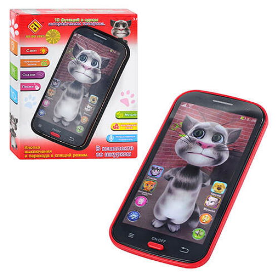 Мобильный музыкальный сенсорный телефон «Кот Том» DB1883E2 - фото 3