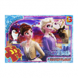Пазлы серии «Frozen» 35 эл G-Toys FR027
