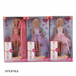 Кукла «Defa» 29 см с аксессуарами 3 цвета 8450