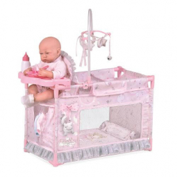 Манеж для куклы со столиком для кормления 53134