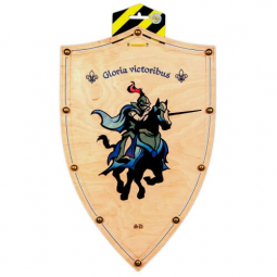 Щит деревянный «Конный Рыцарь» 30-47 см 399018