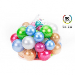 Набор перламутровых шариков 50 штук для сухих бассейнов ТМ Технок 7310