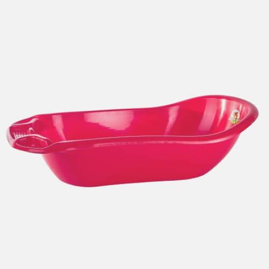Ванночка детская Алеана розовая 100-50-27 см - фото 1