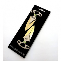 Ножи деревянные «Тычковые» Золото Сувенир Декор Украина 360214