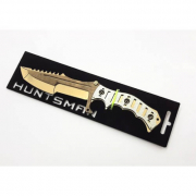 Нож деревянный «Охотник CS» Золото Сувенир Декор Украина HUN-G