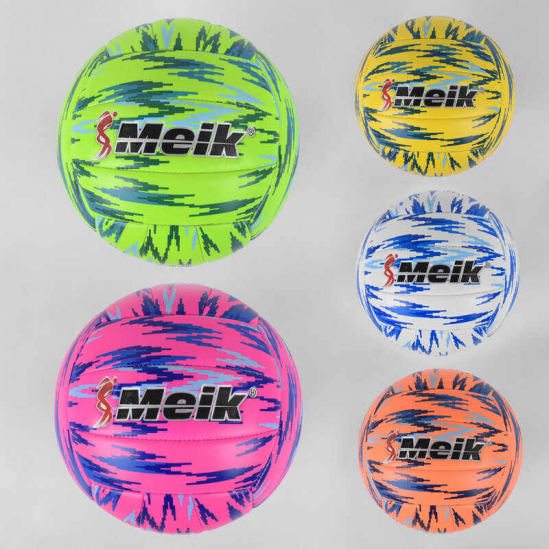 Мяч волейбольный 5 цветов вес 270 г материал ТPU баллон резиновый C44438 - фото 1