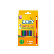 Фломастеры Juicy 12 цветов Cool for school CF-15212