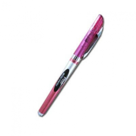 Ручка шариковая 10 км красная 0,7 мм Flair Writometer 743 - фото 1
