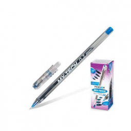 Ручка шариковая масляная 0,7 мм синяя MY-TECH 81379