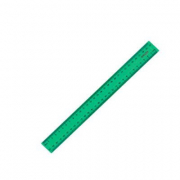Линейка пластиковая зеленая 30 см Delta 9800-02