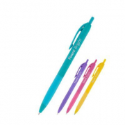 Ручка шариковая автоматическая Bright синяя Axent AB1079