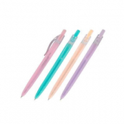 Ручка шариковая автоматическая Candy синяя 0,5 мм Axent AB1084-02