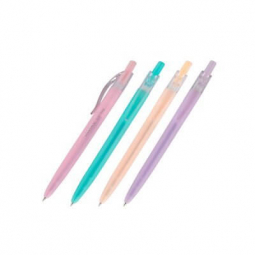 Ручка шариковая автоматическая Candy синяя 0,5 мм Axent AB1084-02