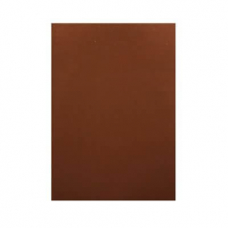 Бумага цветная самоклейка А4 10 листов Фоамиран 1,5 мм коричневая 15K-7028