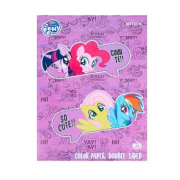 Бумага цветная двухсторонняя А4 Little Pony 15 листов Kite HK21-250