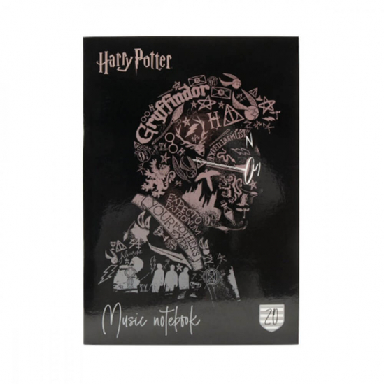Тетрадь для нот 20 листов А4 Harry Potter-2 Kite HP20-404-2 - фото 1