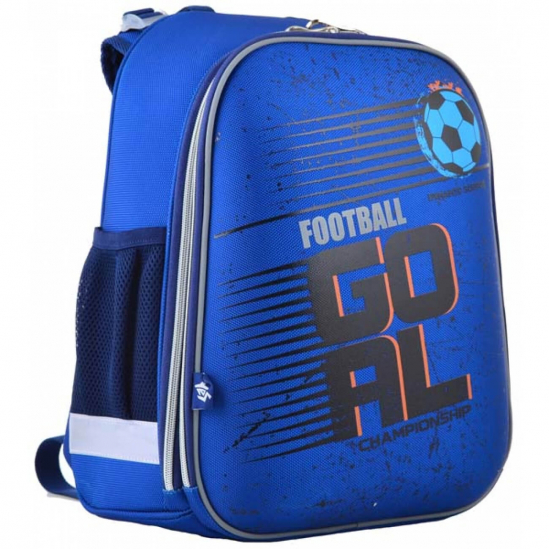 Рюкзак школьный (ранец) каркасный Football H-12-2 38-29-15 см YES 554615 - фото 1