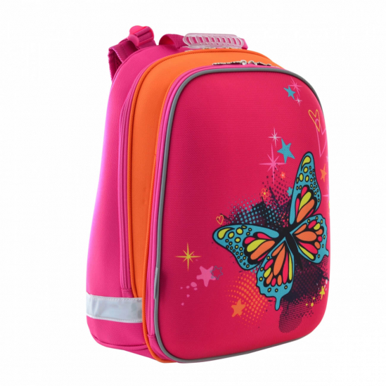 Рюкзак школьный (ранец) каркасный H-12 Butterfly 38-29-15 см 1 Вересня 554579 - фото 1