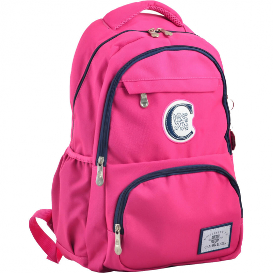 Рюкзак молодежный розовый 48-30-15 см YES CA 151 - фото 1