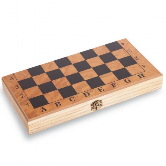 Игровой набор 3 в 1 шахматы шашки и нарды S3029 - фото 7