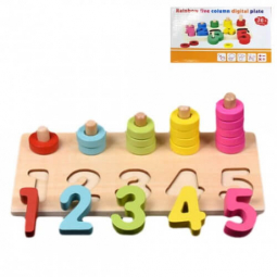 Деревянная игрушка «Цифры» NA-2181-4