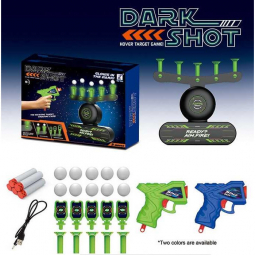 Воздушный тир Dark Shot (батарейки и USB) с пистолетом 5 мягких патронов 3361