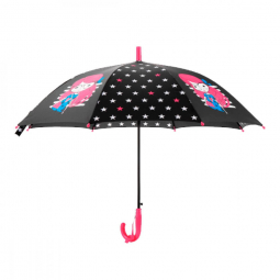 Зонт детский Pink Girl со свистком 86 см полуавтомат Kite К20-2001-1