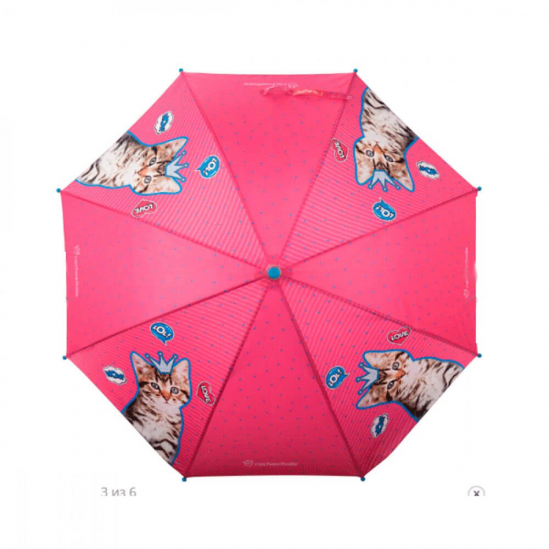 Зонт детский Rachael Hale со свистком 86 см полуавтомат Kite R20-2001 - фото 3