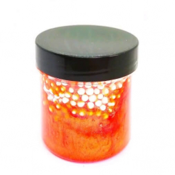 Слайм кристальный перламутровый оранжевый «Кранч» (125 гр) Чудисам ML122П