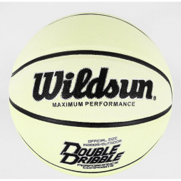Баскетбольный неоновый мяч материал PU светоотражающий 580 гр C44461