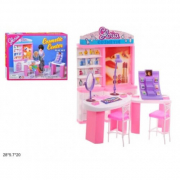 Мебель для кукол Gloria салон красоты 98005
