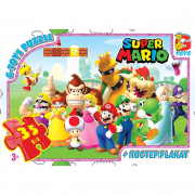 Пазлы для детей G-Toys «Super Mario» 35 элементов MAR02