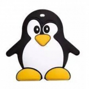 Прорезыватель для малышей силиконовый «Пингвин» Akuku A0466