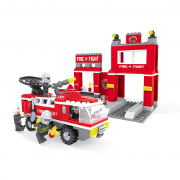 Конструктор Ausini Пожарная бригада 301 деталь 21602
