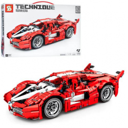 Конструктор Senco Technique автомобиль Ferrari масштаб 1:14 1282 детали 8608